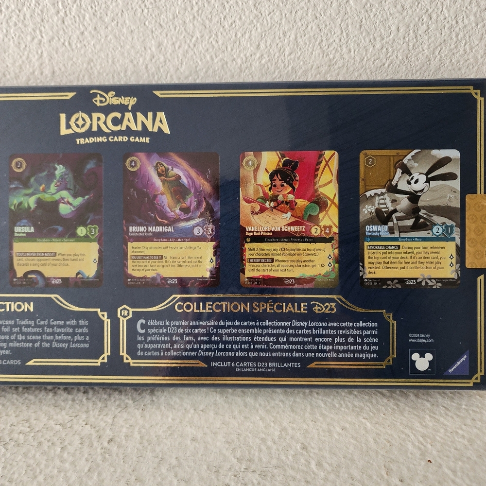 Disney D23 Expo 2024 Lorcana Card Box Set of 6 Cards Exclusive - Picture 5 of 8